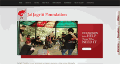 Desktop Screenshot of jaijagritifoundation.org